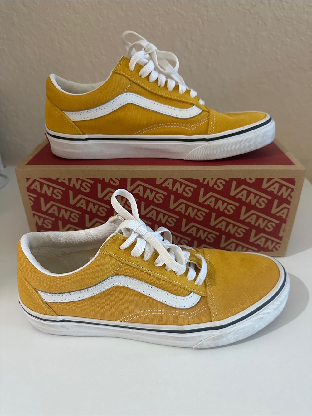 Vans Old Skool Mustard Yellow Sneakers